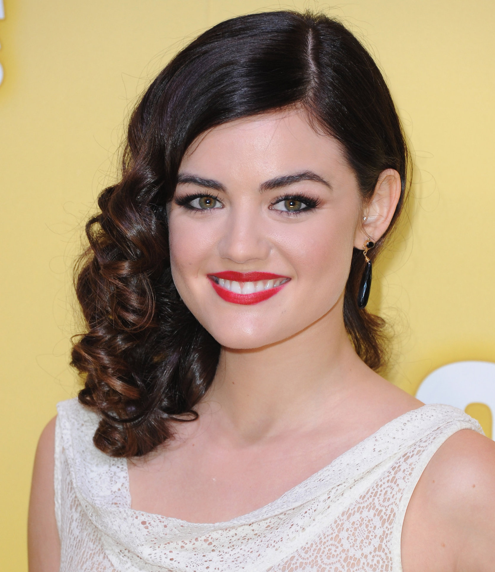 Lucy Hale 46th annual CMA awards in Nashville 11/1/12