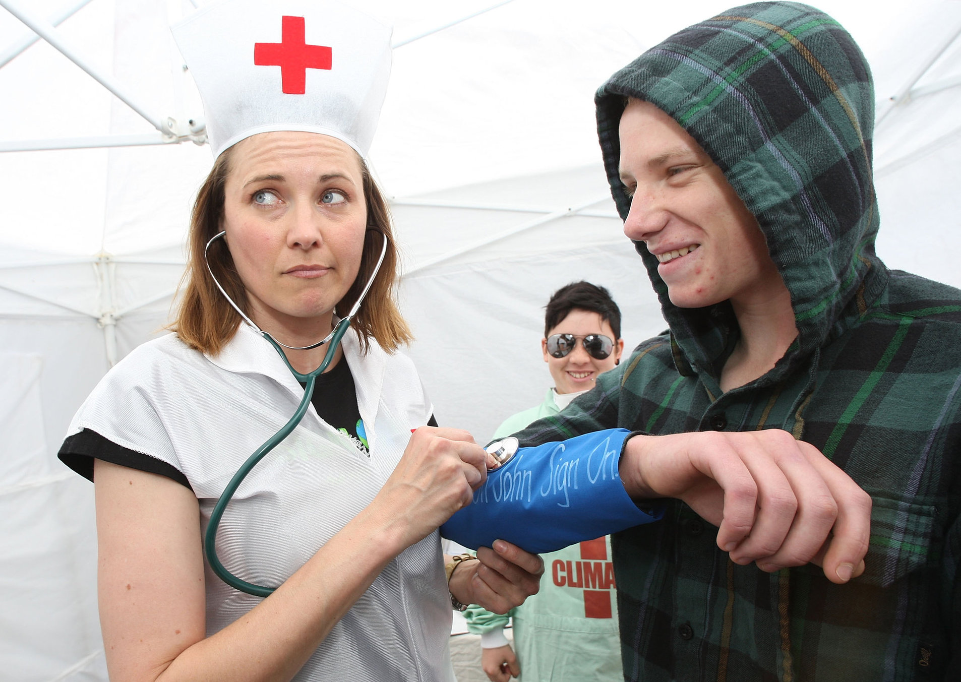 Lucy Lawless - in Wellington, New Zealand 10/15/09  