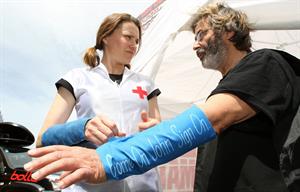 Lucy Lawless - in Wellington, New Zealand 10/15/09  