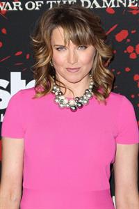 Lucy Lawless U.S.Premiere Screening of Spartacus War of the Damned' at Regal Cinemas in LA on January 22, 2013