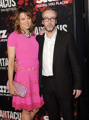 Lucy Lawless U.S.Premiere Screening of Spartacus War of the Damned' at Regal Cinemas in LA on January 22, 2013