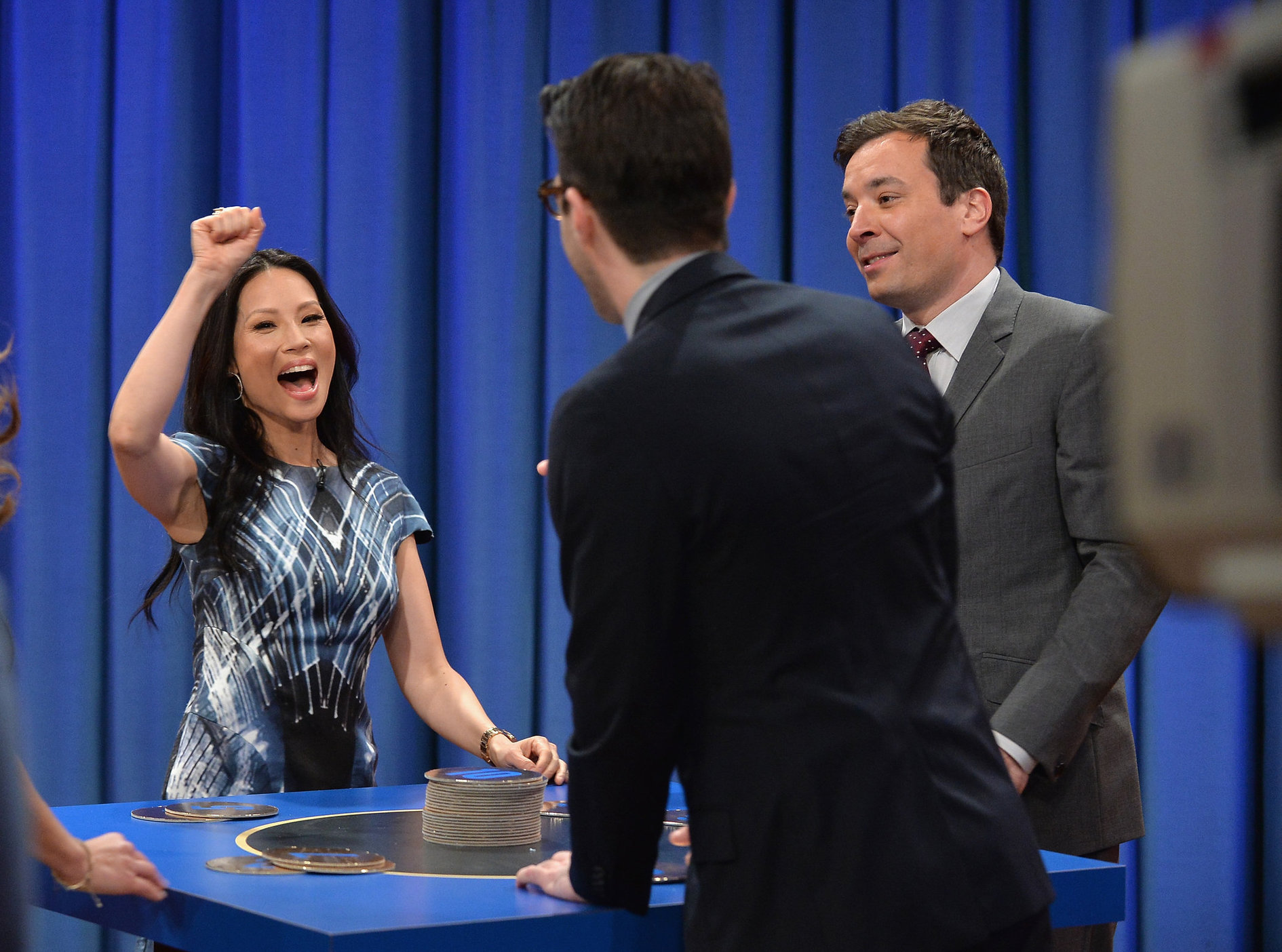 Lucy Liu – “Late night with Jimmy Fallon” 11/5/13  
