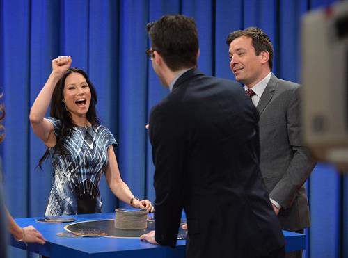 Lucy Liu – “Late night with Jimmy Fallon” 11/5/13  