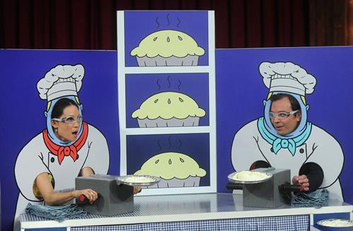 Lucy Liu Late Night with Jimmy Fallon in NYC 1/29/13 