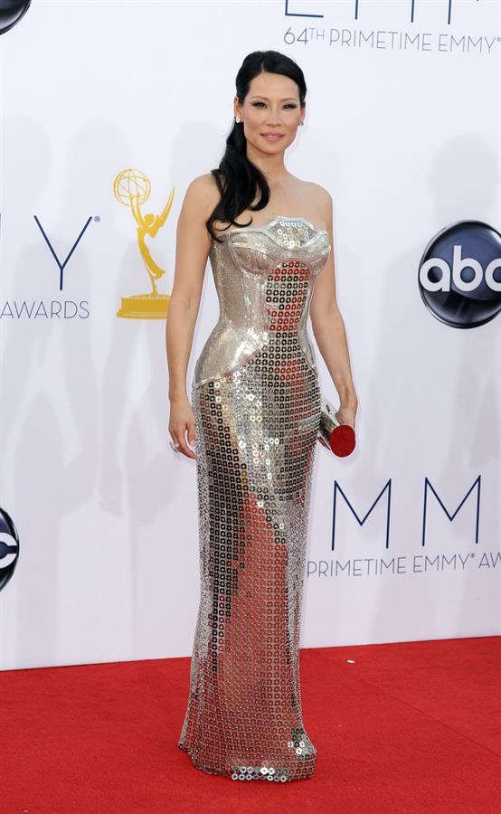 Lucy Liu - 64th Primetime Emmys Nokia Theatre LA Sept 23 2012