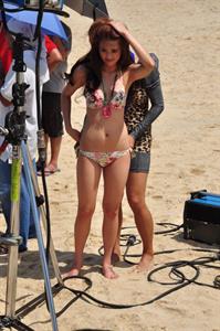 Sam Pinto in a bikini