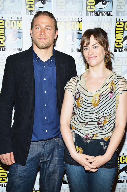 Maggie Siff - Sons of Anarchy panel during Comic-Con in San Diego (July 15, 2012)