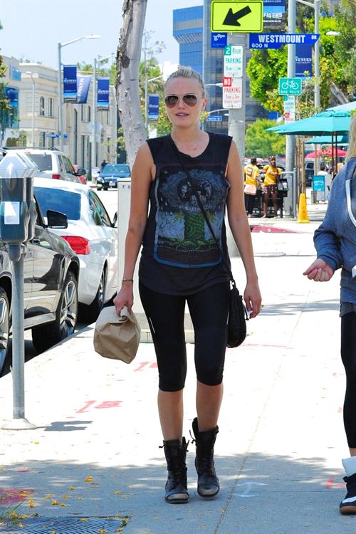 Malin Akerman out and about in Beverly Hills on May 31, 2013