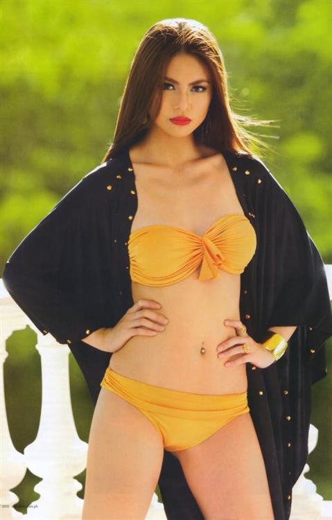 Sam Pinto in a bikini