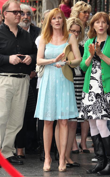 Marg Helgenberger Jerry Bruckheimer's Hollywood Walk of Fame Star Ceremony -- Hollywood, Jun. 24, 2013 
