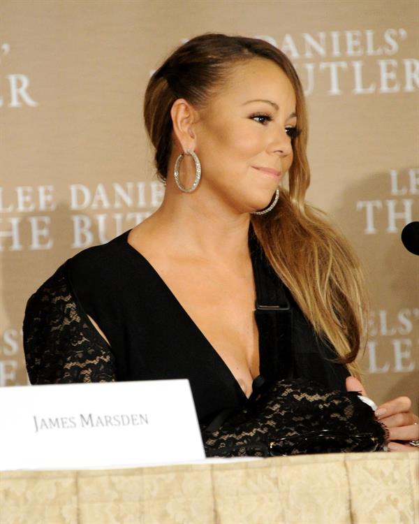 Mariah Carey The Butler Press Conference & Premiere in New York 05.08.13 
