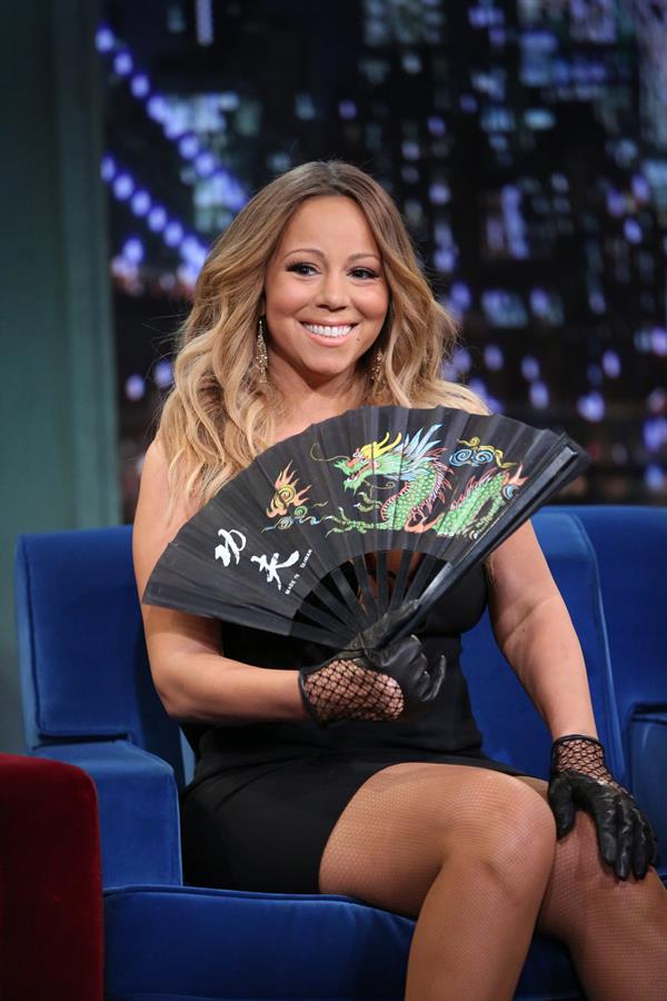 Mariah Carey  Late Night With Jimmy Fallon  - Season 5 -- Nov. 12, 2013 