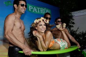 Maria Menounos at her C. Wonder & Patron Tequila sponsored birthday party in LA 6/8/13 