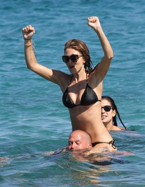 Maria Menounos Wearing a bikini at a beach in Greece on June 19, 2013