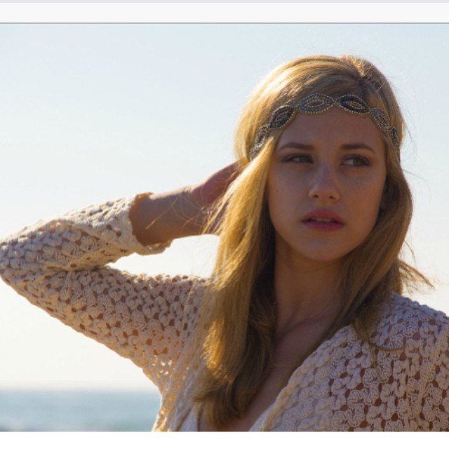 Lili Reinhart in a bikini