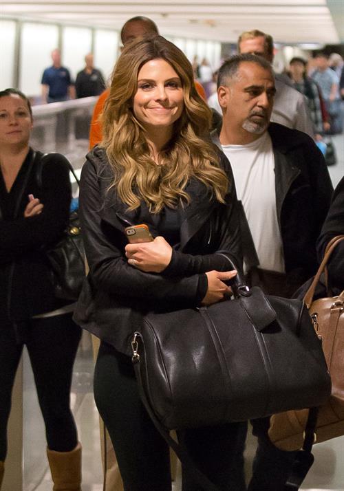Maria Menounos Pictures Maria Menounos – LAX airport arrival in LA 10/15/13