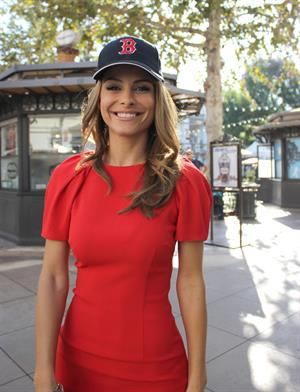Maria Menounos at The Grove for filming October 2, 2012 