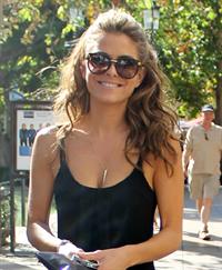 Maria Menounos  At LA Piazza at the Grove in LA 24.09.12 