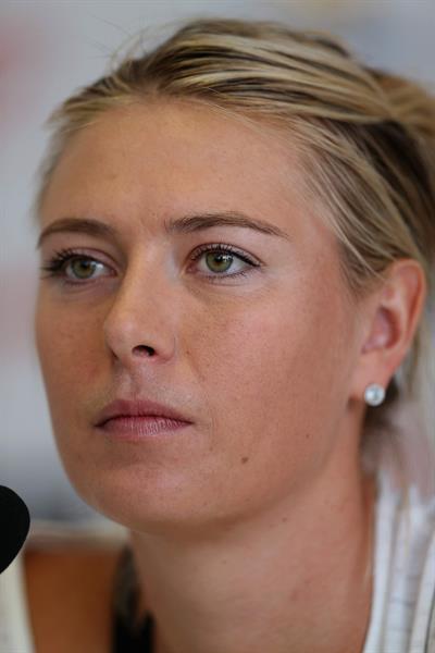 Maria Sharapova during a Press Conference of the Internazionali BNL d'Italia 2013 May 14, 2013 