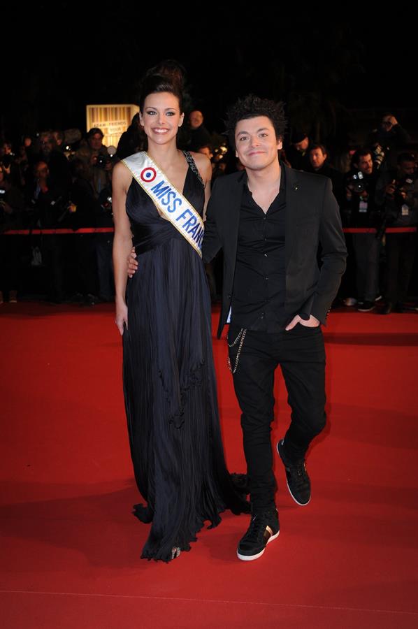 Marine Lorphelin 14th NRJ Music Awards in Cannes (Jan 26, 2013) 