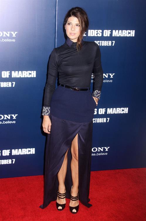 Marisa Tomei 'Ides Of March' New York City premiere 2011-10-05 