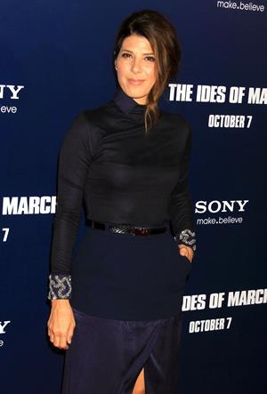 Marisa Tomei 'Ides Of March' New York City premiere 2011-10-05 