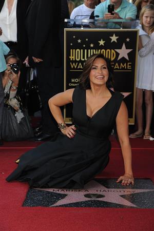 Mariska Hargitay Honored With Star On The Hollywood Walk Of Fame - Hollywood, Nov. 8, 2013 