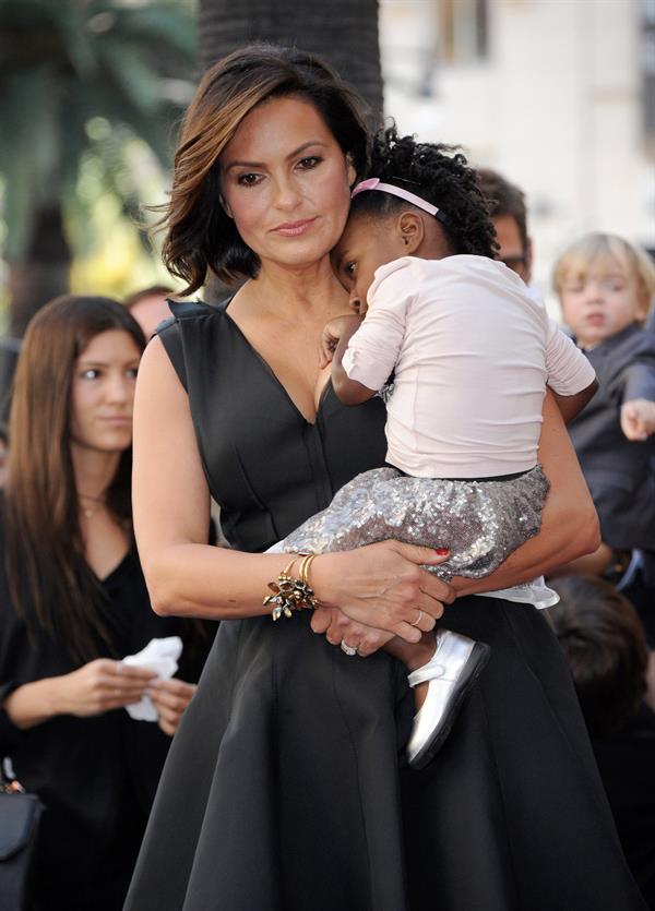 Mariska Hargitay Honored With Star On The Hollywood Walk Of Fame - Hollywood, Nov. 8, 2013 