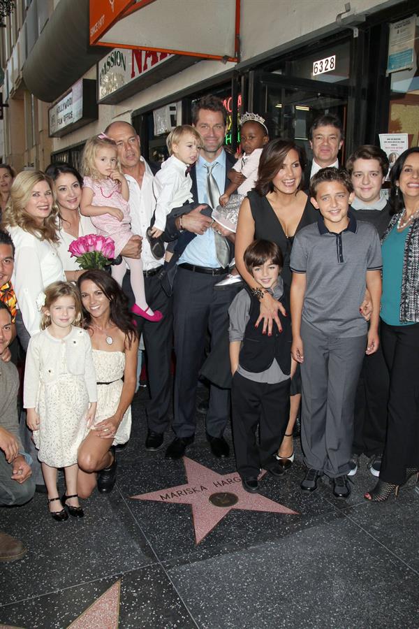 Mariska Hargitay Honored With Star On The Hollywood Walk Of Fame - Hollywood, Nov. 8, 2013 