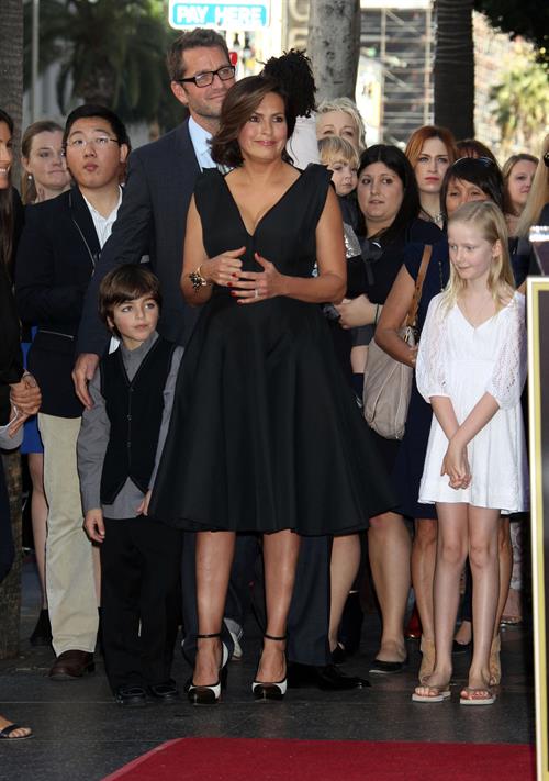 Mariska Hargitay Honored With Star On The Hollywood Walk Of Fame - Hollywood, Nov. 8, 2013 