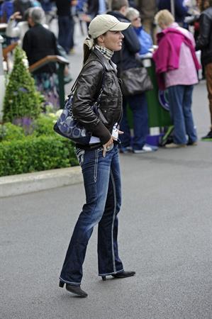 Martina Hingis Outside Wimbledon Lawn Tennis Club in London June 24, 2013 