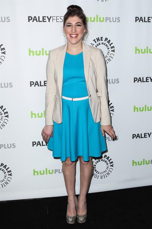 Mayim Bialik - 30th Annual PaleyFest -held at Saban Theatre in Beverly Hills on March 13, 2013