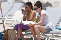 Michelle Heaton Filming a fitness show on Miami Beach, Florida (May 21, 2013) 