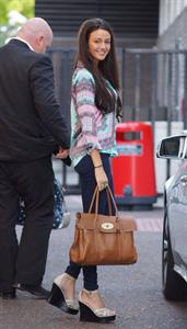 Michelle Keegan - Arriving at ITV Studios - September 6, 2012