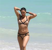 Michelle Rodriguez enjoying the sun at Miami Beach April 26-2013 
