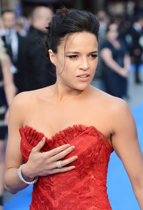 Michelle Rodriguez at the Fast and Furious 6 premiere, London - May 7, 2013 
