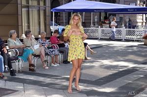 Krisztina Pictures Krisztina in Nude Flashing for ALS Scan -