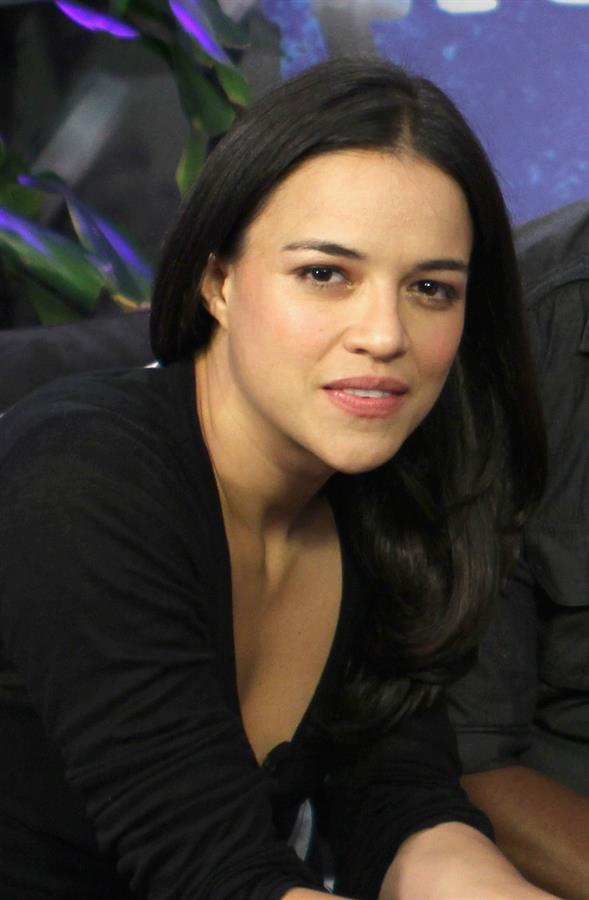 Michelle Rodriguez - Visit Young Hollywood Studio - August 25, 2012