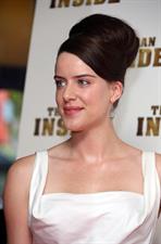 Michelle Ryan attends 'The Man Inside' UK film premiere at the Vue Leicester Square on July 24, 2012 in London, England