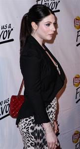 Michelle Trachtenberg Lay's 'Do Us A Flavour' contest at Beso in Hollywood 5/6/13 