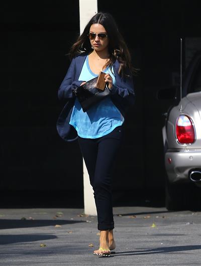 Mila Kunis out and about in Beverly Hills 2/18/13 