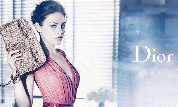 Mila Kunis - Dior Photoshoot & Ads