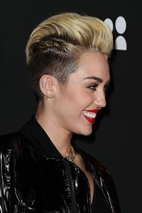 Miley Cyrus Attends the Myspace relaunch at The El Rey Theater in Los Angeles on June 12, 2013