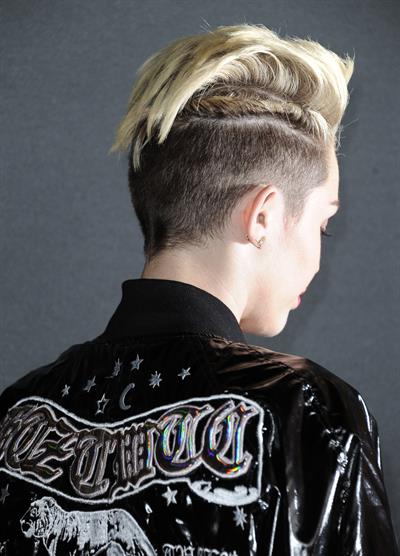 Miley Cyrus Attends the Myspace relaunch at The El Rey Theater in Los Angeles on June 12, 2013