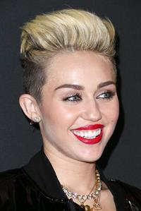 Miley Cyrus Attends the Myspace relaunch at The El Rey Theater in Los Angeles on June 12, 2013