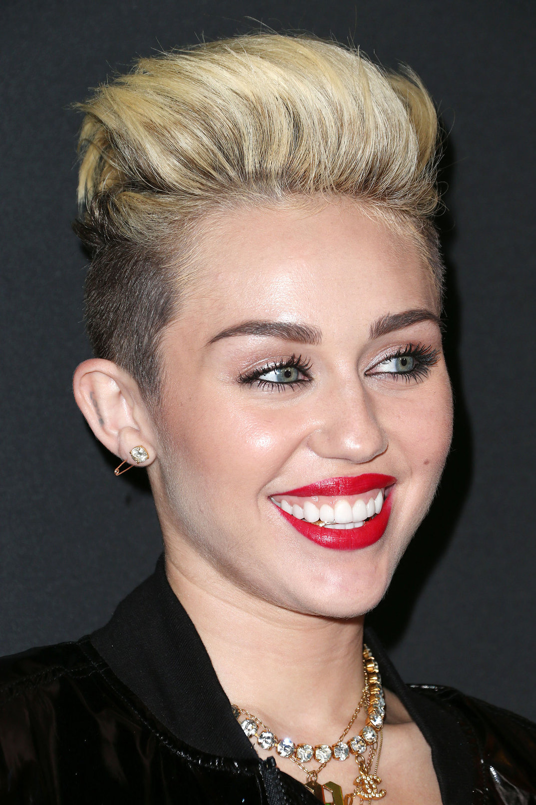 Miley Cyrus Attends the Myspace relaunch at The El Rey Theater in Los Angeles on June 12, 2013