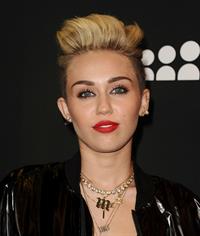 Miley Cyrus Attends the Myspace relaunch at The El Rey Theater in Los Angeles on June 12, 2013
