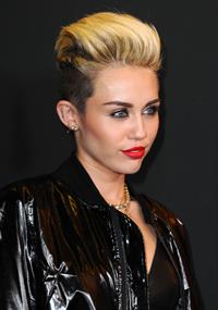 Miley Cyrus Attends the Myspace relaunch at The El Rey Theater in Los Angeles on June 12, 2013
