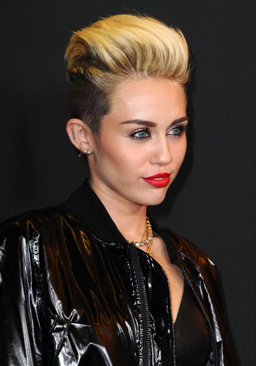 Miley Cyrus Attends the Myspace relaunch at The El Rey Theater in Los Angeles on June 12, 2013