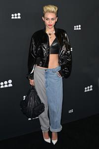 Miley Cyrus Attends the Myspace relaunch at The El Rey Theater in Los Angeles on June 12, 2013